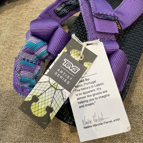 Teva Women's Original Universal Hiking Sandal Size 6 Purple - Picture 6 of 7